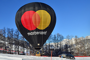 Mastercard-heißluftballon Skytours-Heißluftballon "Mastercard" in der Ballonflotte